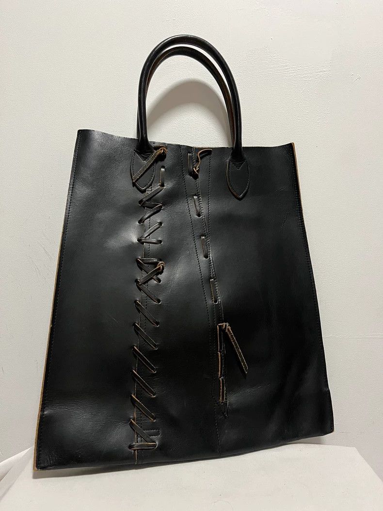 Comme des Garcons Comme des Garçons Leather Tote Bag Size ONE SIZE - 2 Thumbnail