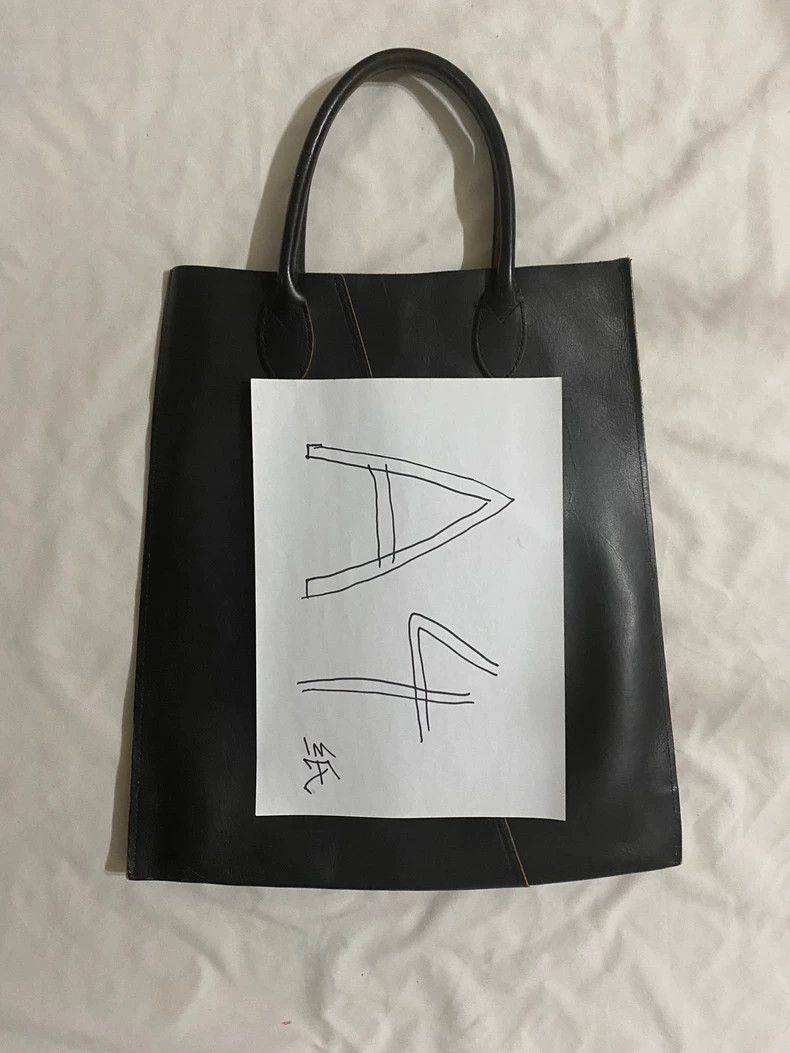 Comme des Garcons Comme des Garçons Leather Tote Bag Size ONE SIZE - 9 Thumbnail