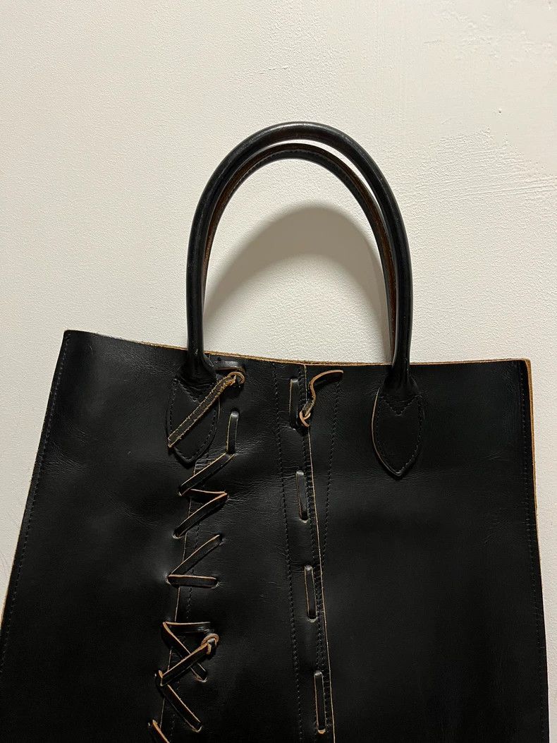Comme des Garcons Comme des Garçons Leather Tote Bag Size ONE SIZE - 3 Thumbnail