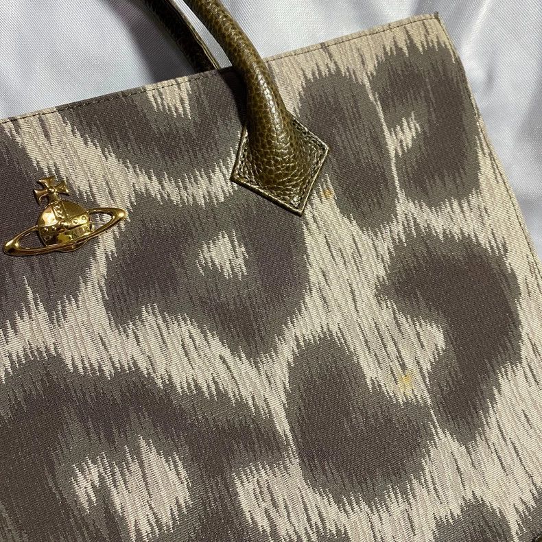 Vivienne Westwood Vivienne Westwood Leopard Print Tote Bag Size ONE SIZE - 8 Thumbnail