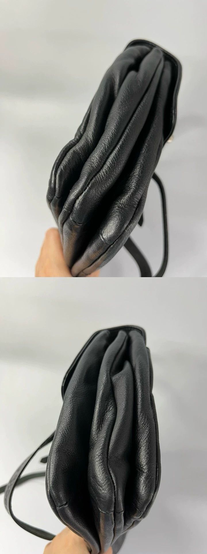 Vivienne Westwood Vivienne Westwood Black Accordion Handbag Large Size ONE SIZE - 8 Thumbnail
