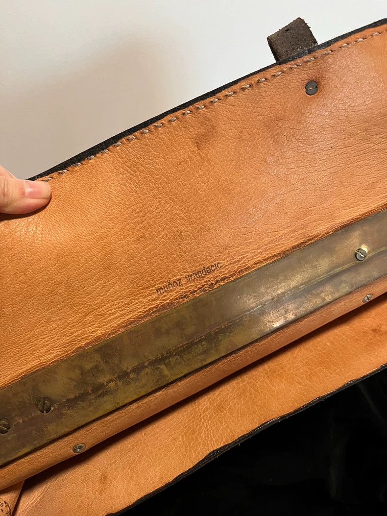 Loewe Handmade Leather Briefcase with Unique Color Gradation Size ONE SIZE - 6 Thumbnail