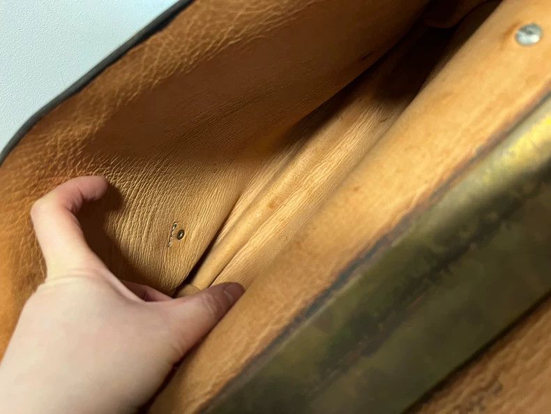 Loewe Handmade Leather Briefcase with Unique Color Gradation Size ONE SIZE - 7 Thumbnail