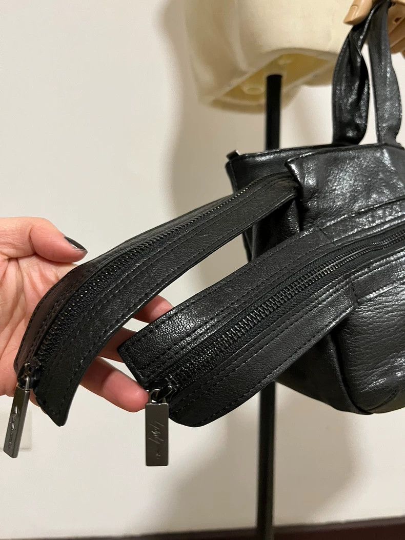 Yohji Yamamoto Yohji Yamamoto Zipper Handheld Bag Size ONE SIZE - 3 Thumbnail