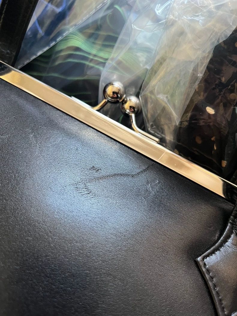 Vivienne Westwood Vivienne Westwood Black Clutch Handbag Size ONE SIZE - 7 Thumbnail
