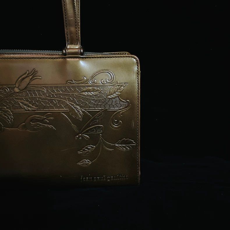 Jean Paul Gaultier Jean Paul Gaultier Champagne Rose Handbag Size ONE SIZE - 3 Thumbnail