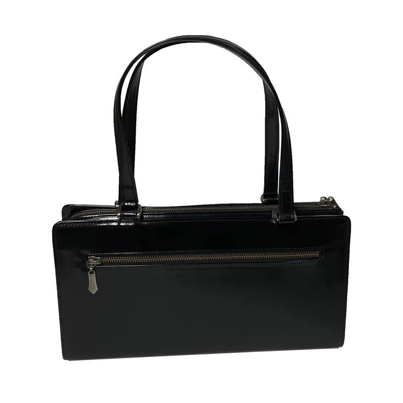 Jean Paul Gaultier Jean Paul Gaultier Black Handbag With Floral Design Size ONE SIZE - 3 Thumbnail