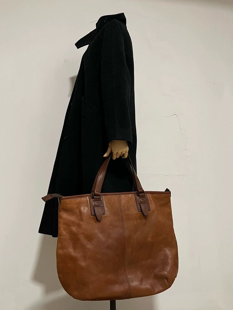 Yohji Yamamoto Yohji Yamamoto Brown Tote Bag Size ONE SIZE - 2 Thumbnail