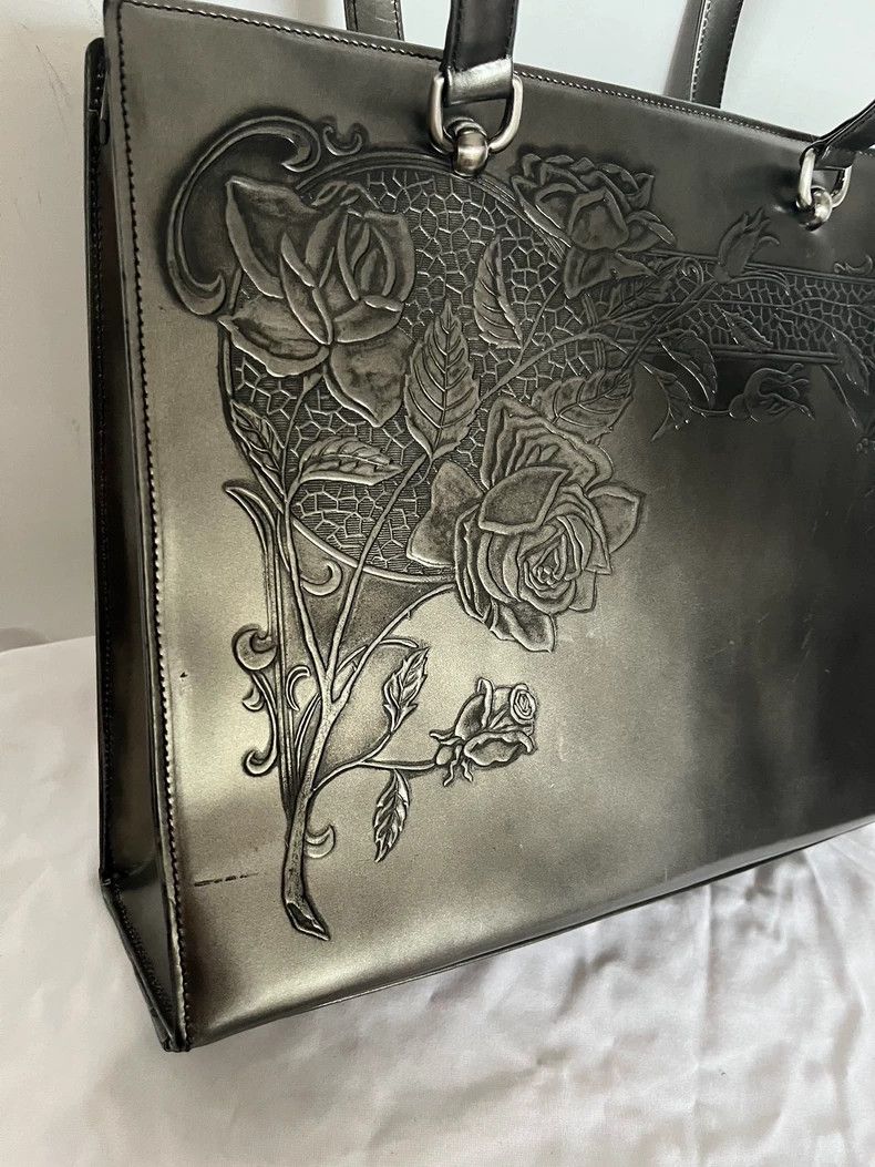 Jean Paul Gaultier Jean Paul Gaultier Silver Tote Bag Size ONE SIZE - 6 Thumbnail