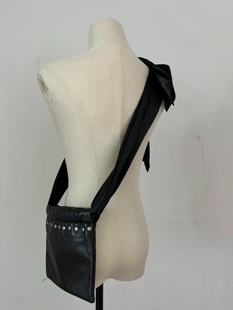 Junya Watanabe Junya Watanabe Ribbon Sling Bag Black Size ONE SIZE - 3 Thumbnail