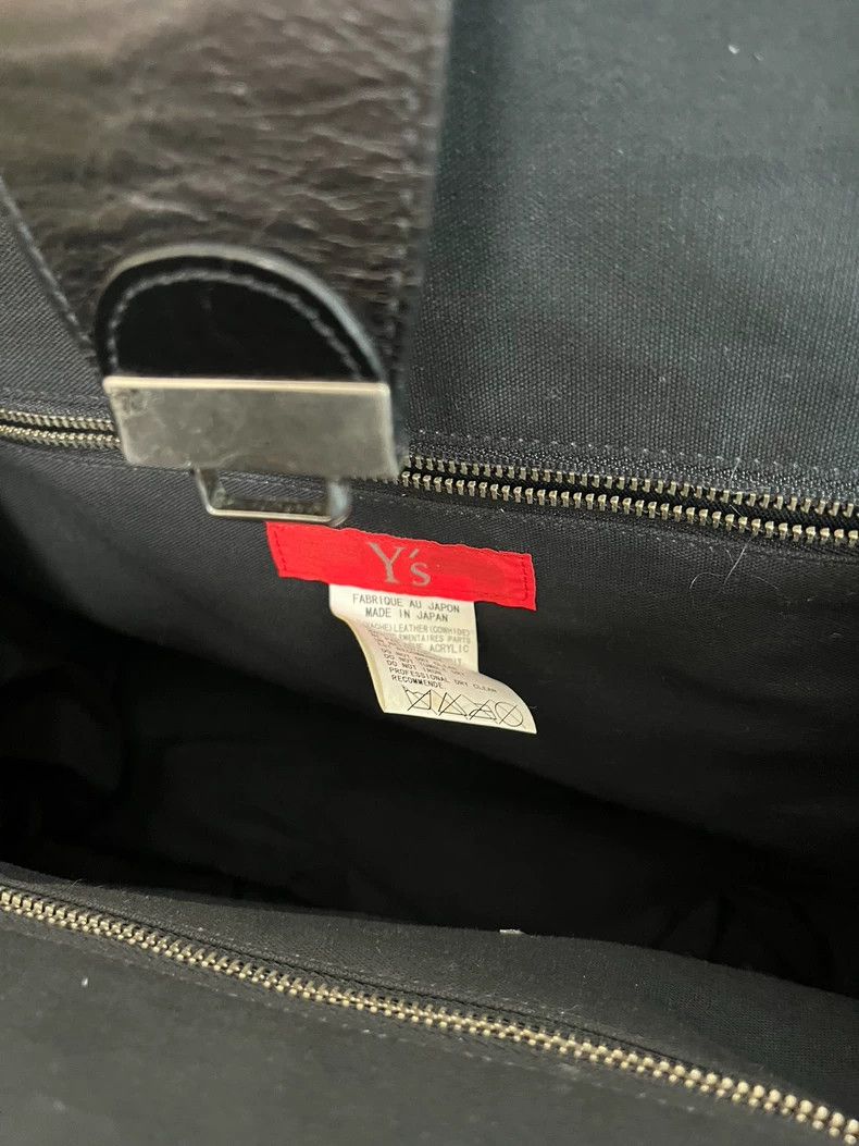 Yohji Yamamoto Yohji Yamamoto Y's Doctor Bag Leather Handbag Size ONE SIZE - 9 Thumbnail