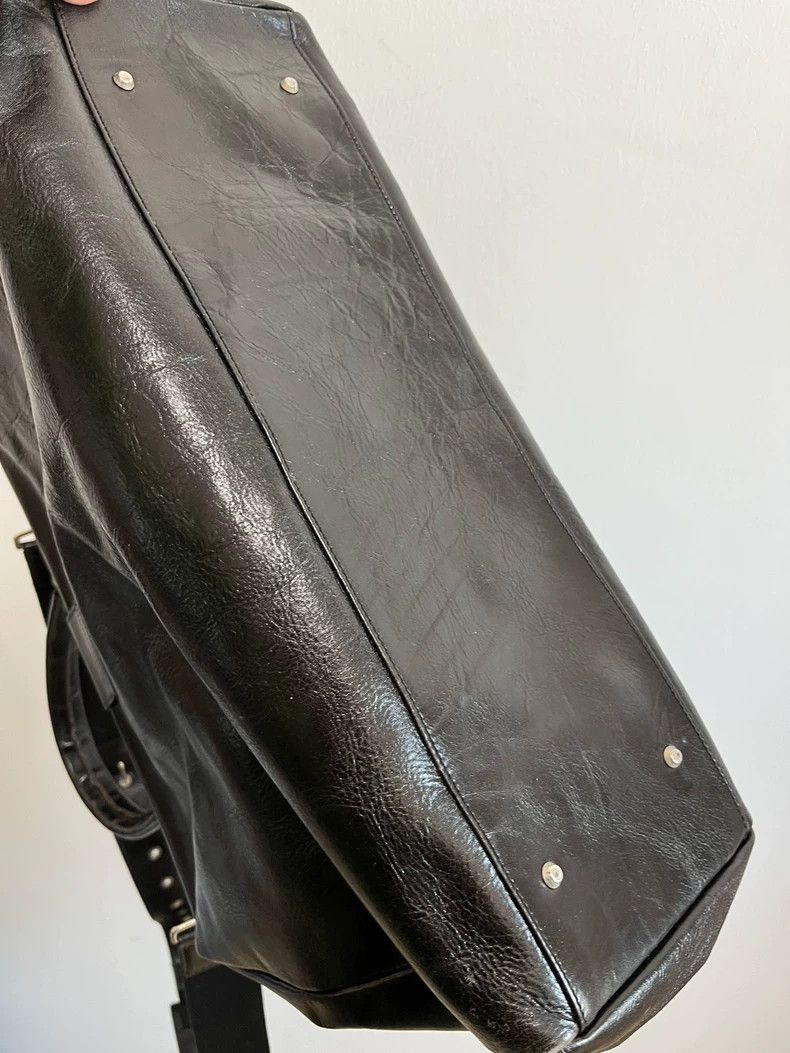 Yohji Yamamoto Yohji Yamamoto Y's Doctor Bag Leather Handbag Size ONE SIZE - 8 Thumbnail