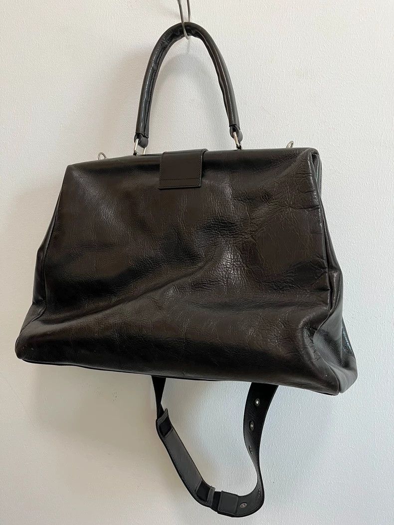 Yohji Yamamoto Yohji Yamamoto Y's Doctor Bag Leather Handbag Size ONE SIZE - 7 Thumbnail