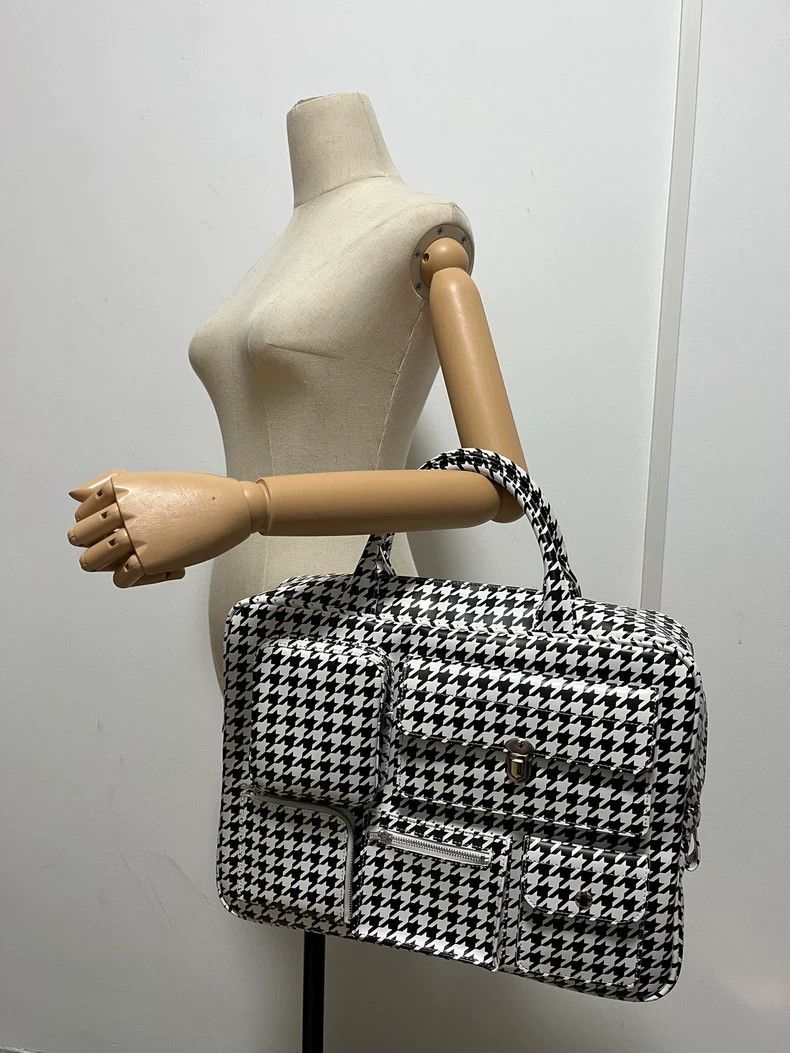 Comme des Garcons Comme des Garçons Houndstooth Handbag Size ONE SIZE - 2 Thumbnail