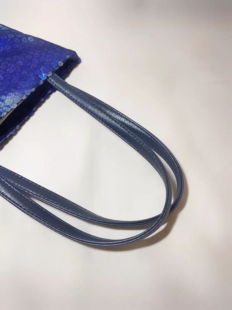 Vivienne Tam Vivienne Tam Sequin Blue Tote Bag Size ONE SIZE - 3 Thumbnail
