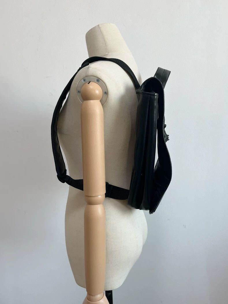 Walter Van Beirendonck Walter Van Beirendonck Black Backpack with 3D Design Size ONE SIZE - 3 Thumbnail