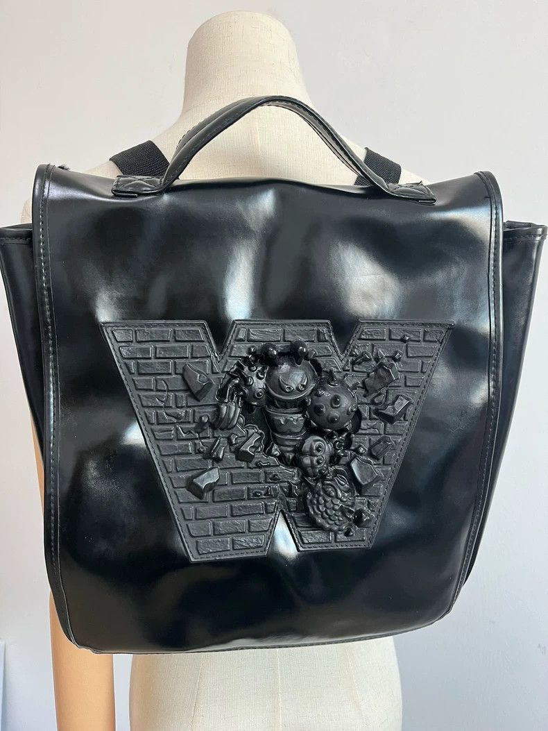 Walter Van Beirendonck Walter Van Beirendonck Black Backpack with 3D Design Size ONE SIZE - 4 Thumbnail