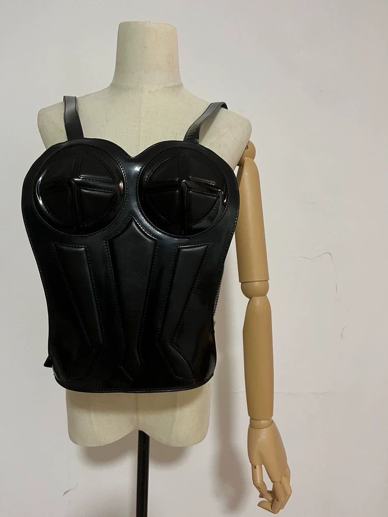 Jean Paul Gaultier Jean Paul Gaultier Black Strap Bag Size ONE SIZE - 2 Thumbnail