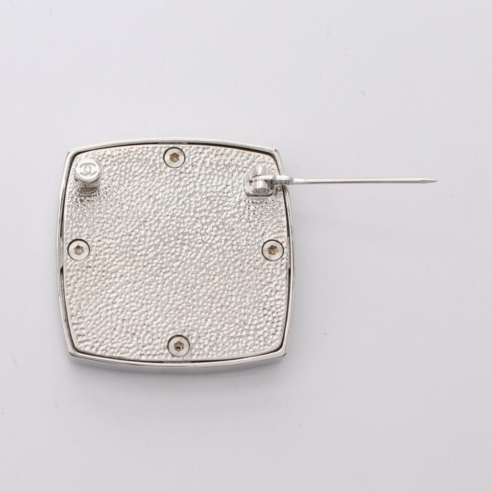 Chanel Chanel Chanel Coco Mark Square Brooch Brooch Metal Brooch ABB821 Size ONE SIZE - 2 Thumbnail
