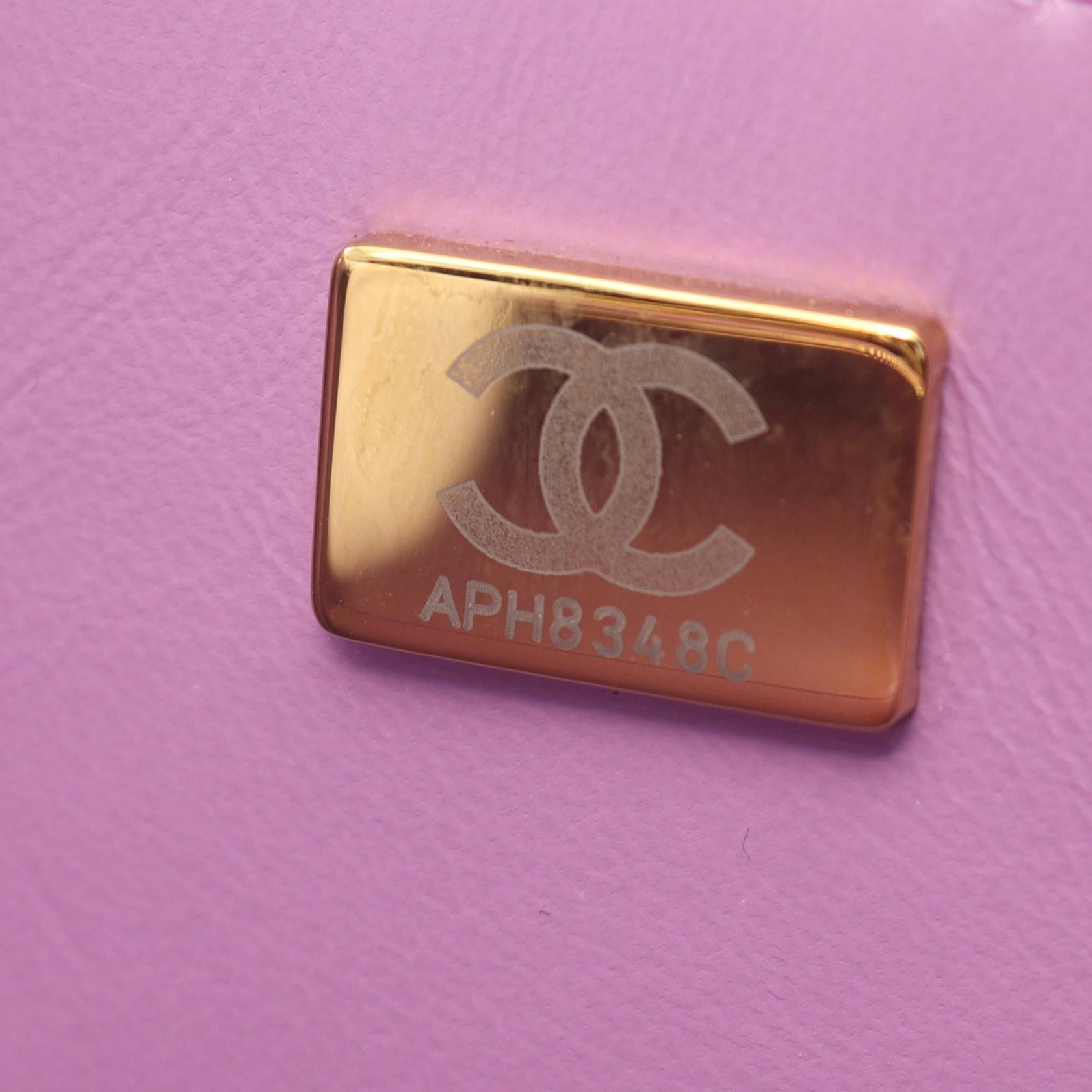 Chanel Chanel Chanel Matelasse Lambskin Handbag Leather Handbag AS3222 Size ONE SIZE - 6 Thumbnail