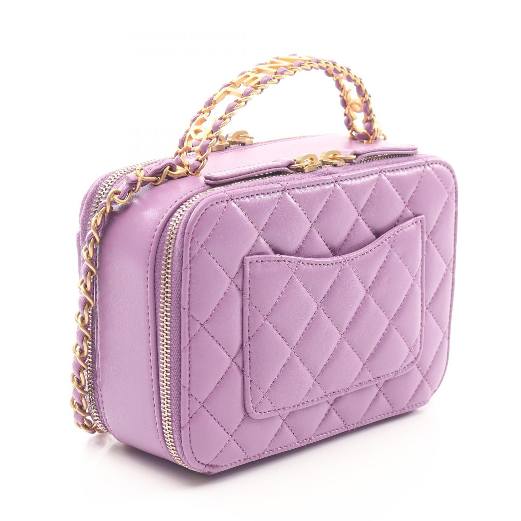 Chanel Chanel Chanel Matelasse Lambskin Handbag Leather Handbag AS3222 Size ONE SIZE - 2 Thumbnail