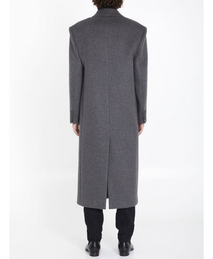 Saint Laurent Paris oversized coat in wool Size US XS / EU 42 / 0 - 3 Thumbnail