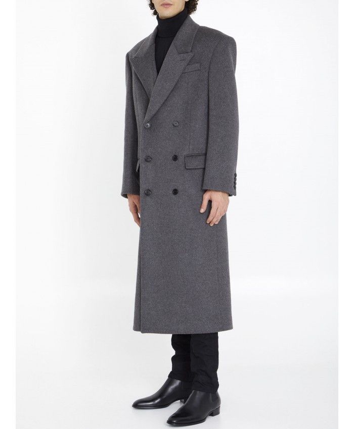 Saint Laurent Paris oversized coat in wool Size US S / EU 44-46 / 1 - 2 Thumbnail