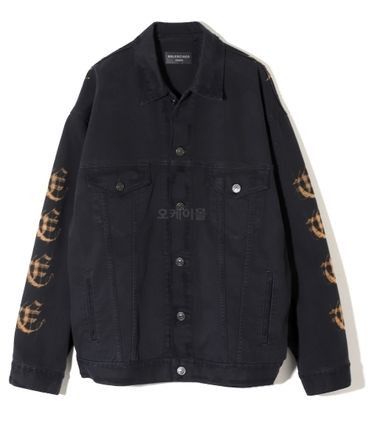 Balenciaga large fit jacket peach pitch black Size US M / EU 48-50 / 2 - 2 Thumbnail