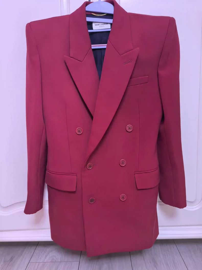 Yves Saint Laurent YSL Red Blazer Size 36 Never Worn Size US S / EU 44-46 / 1 - 3 Thumbnail
