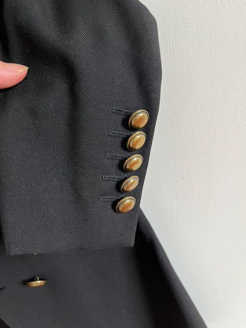 Saint Laurent Paris Saint Laurent Black Suit Jacket by Hedi Slimane Size US M / EU 48-50 / 2 - 4 Thumbnail