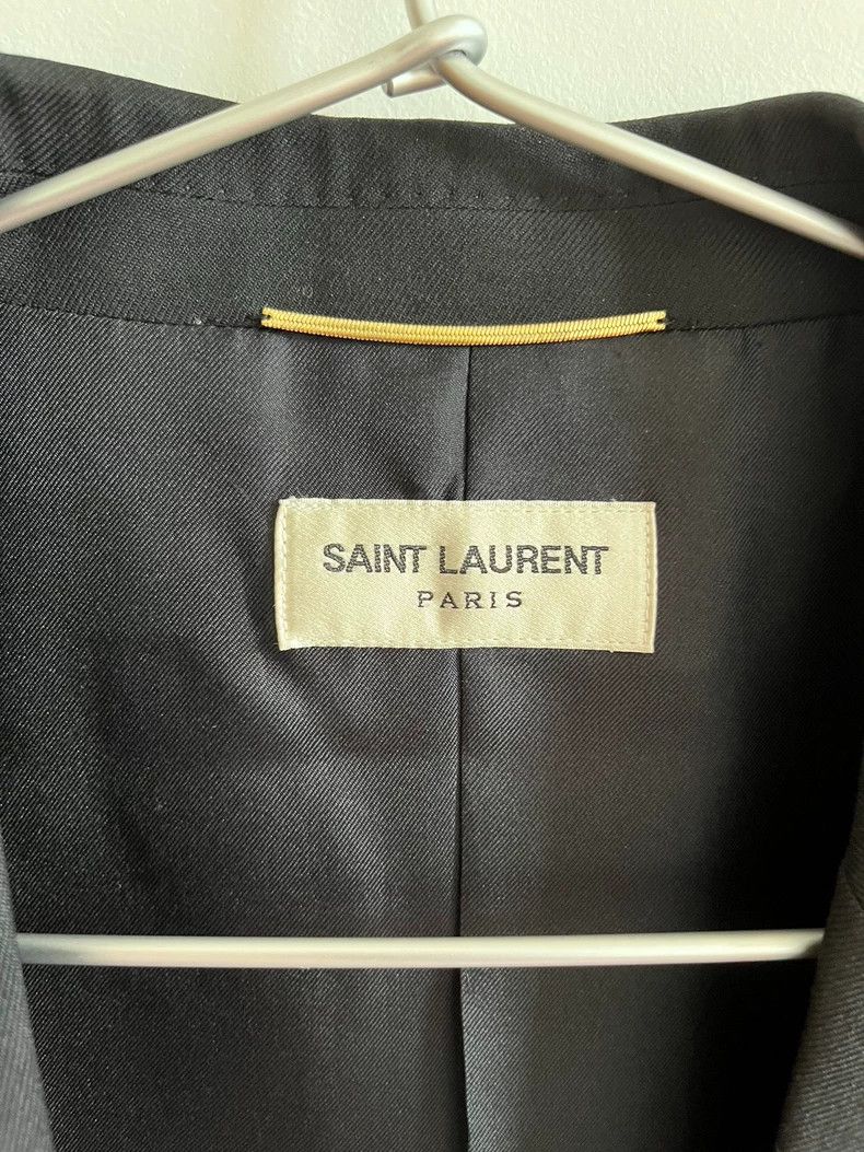 Saint Laurent Paris Saint Laurent Black Suit Jacket by Hedi Slimane Size US M / EU 48-50 / 2 - 6 Thumbnail
