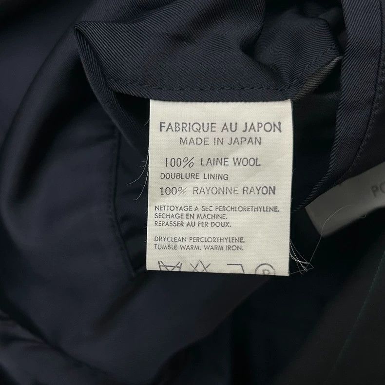 Yohji Yamamoto Yohji Yamamoto Striped Wool Suit Jacket Size US S / EU 44-46 / 1 - 5 Thumbnail
