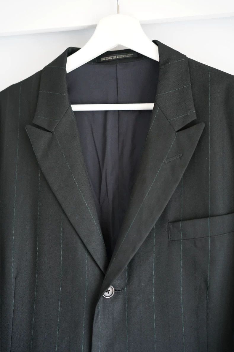 Yohji Yamamoto Yohji Yamamoto Striped Wool Suit Jacket Size US S / EU 44-46 / 1 - 3 Thumbnail