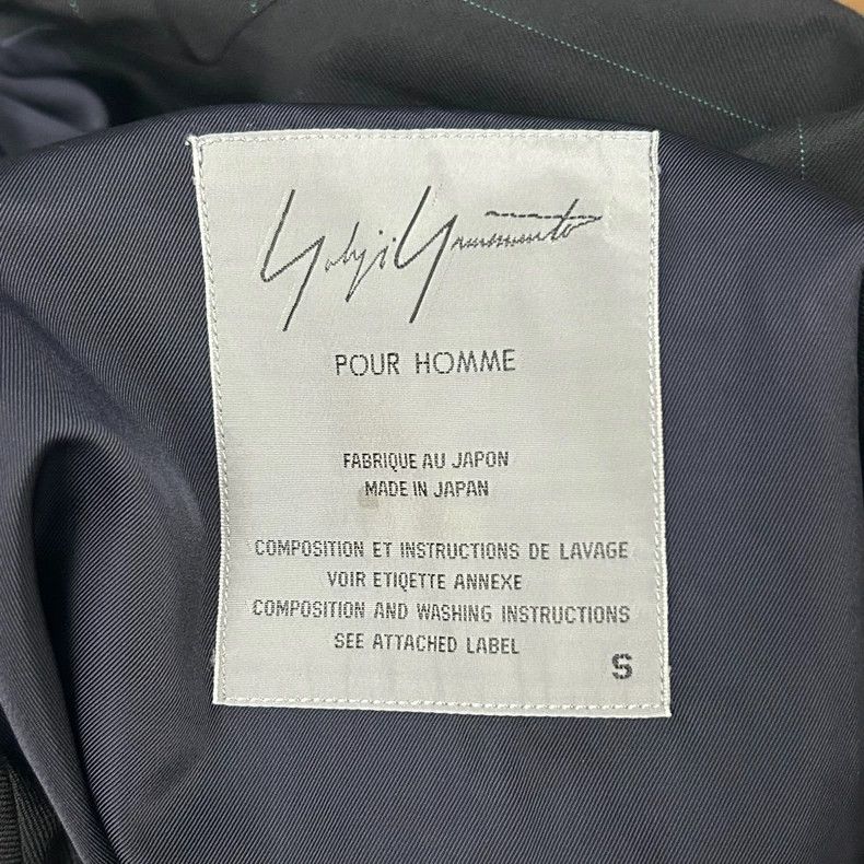 Yohji Yamamoto Yohji Yamamoto Striped Wool Suit Jacket Size US S / EU 44-46 / 1 - 4 Thumbnail