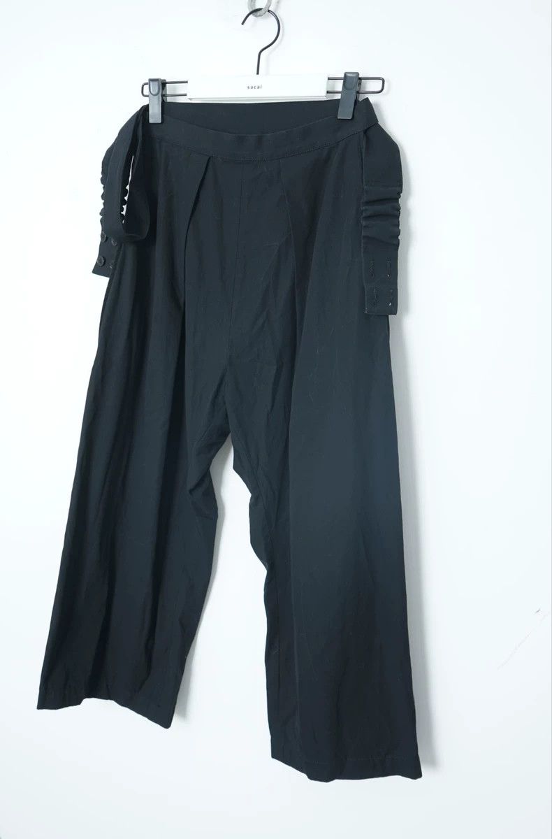 Yohji Yamamoto Yohji Yamamoto Wide-Leg Trousers for Sale Size US 26 / EU 42 - 2 Thumbnail