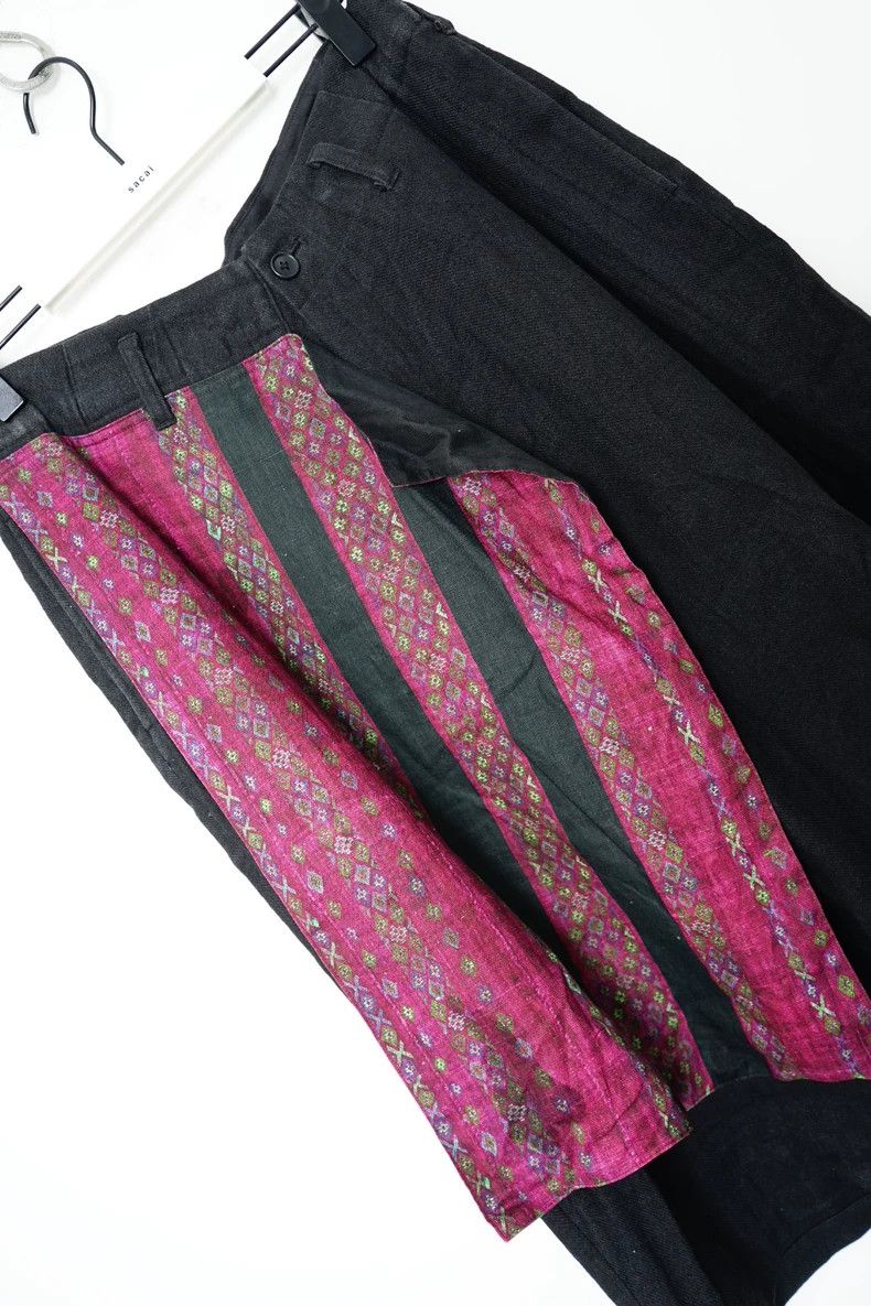 Yohji Yamamoto Orange Wide-Leg Pant Skirt by Yohji Yamamoto Size 24" / US 00 / IT 34 - 3 Thumbnail