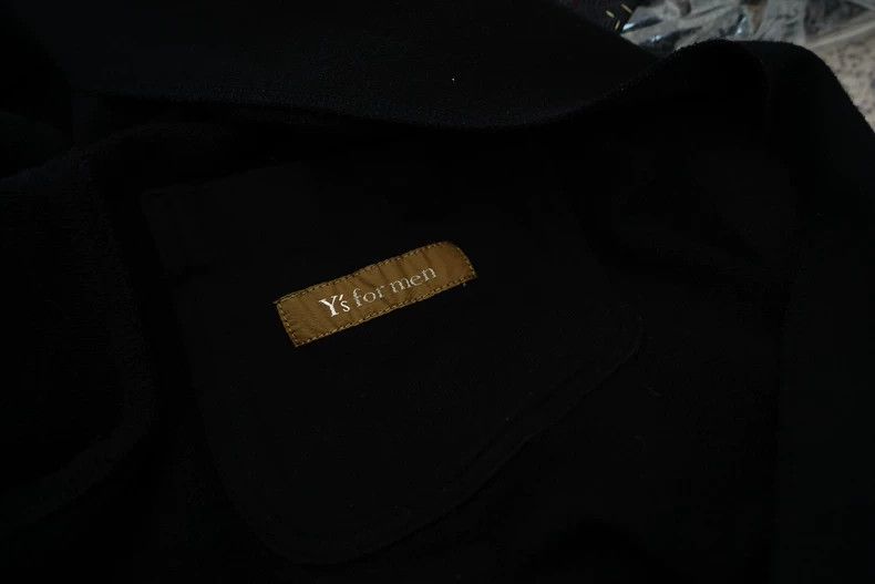 Yohji Yamamoto Loose Draped Black Jacket for Men Size US M / EU 48-50 / 2 - 9 Thumbnail
