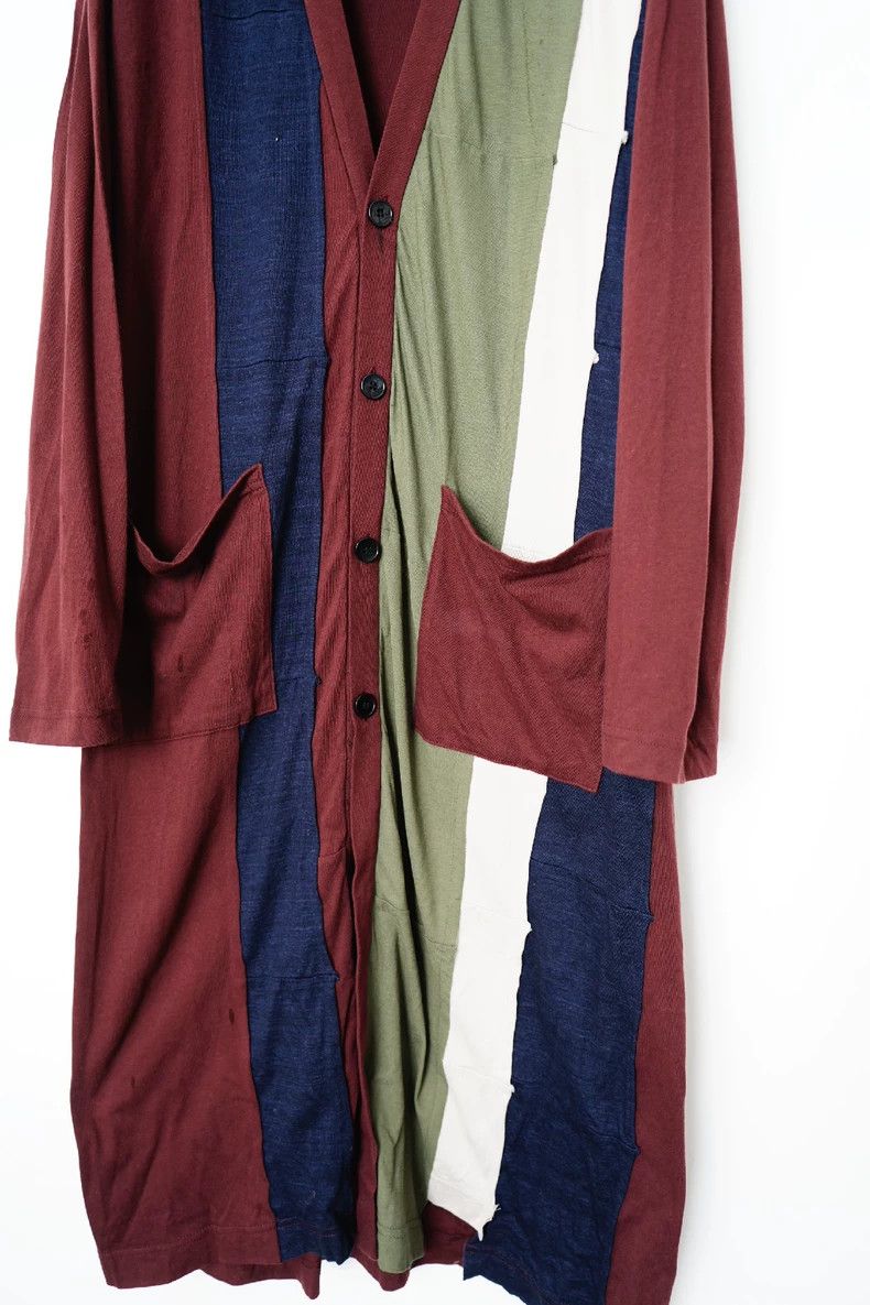 Yohji Yamamoto Yohji Yamamoto Color Blocked Cardigan Shirt Size US M / EU 48-50 / 2 - 4 Thumbnail