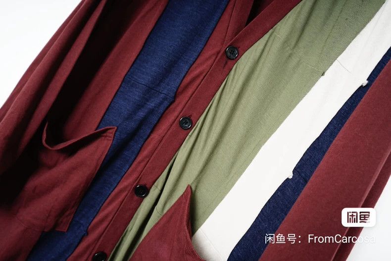 Yohji Yamamoto Yohji Yamamoto Color Block Cardigan Shirt Size US M / EU 48-50 / 2 - 6 Thumbnail