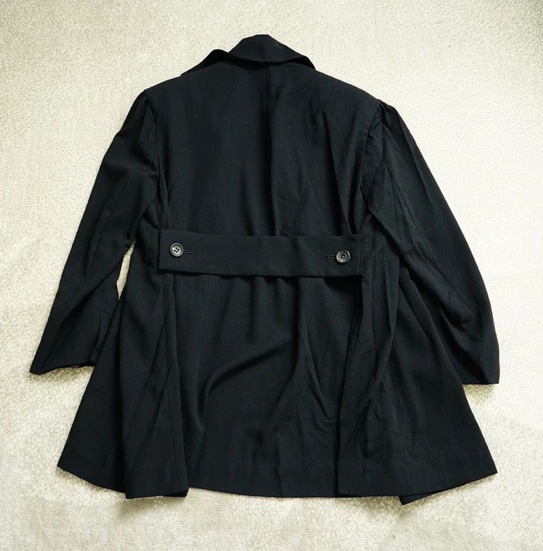 Yohji Yamamoto Yohji Yamamoto Wool Cape Long Coat Size US S / EU 44-46 / 1 - 9 Thumbnail