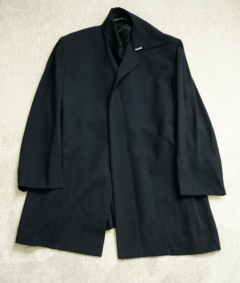 Yohji Yamamoto Yohji Yamamoto Wool Cape Long Coat Size US S / EU 44-46 / 1 - 2 Thumbnail
