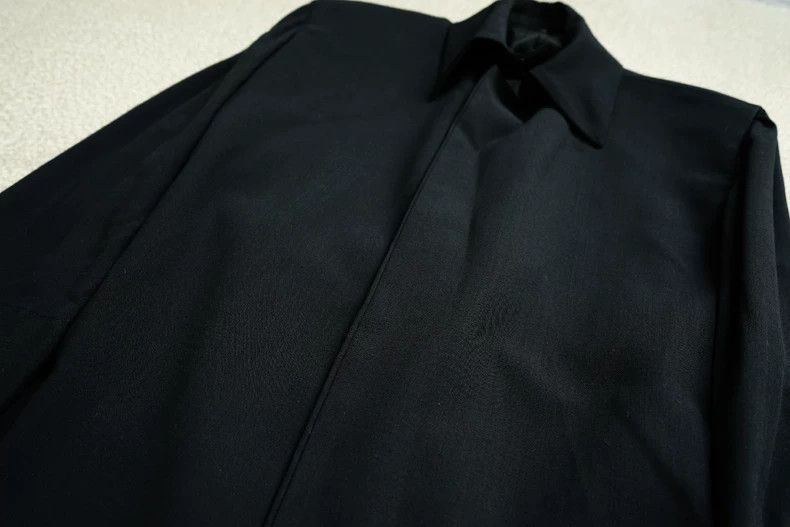 Yohji Yamamoto Yohji Yamamoto Wool Cape Long Coat Size US S / EU 44-46 / 1 - 4 Thumbnail