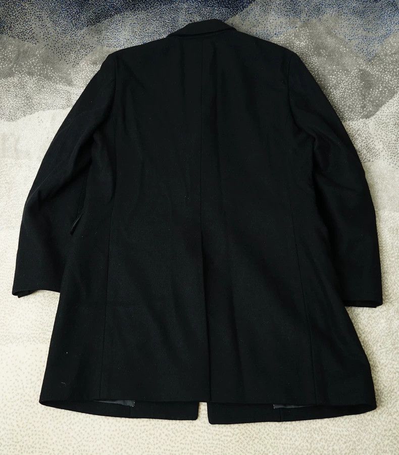 Yohji Yamamoto Yohji Yamamoto Wool Long Coat Orange Black Size US M / EU 48-50 / 2 - 8 Thumbnail