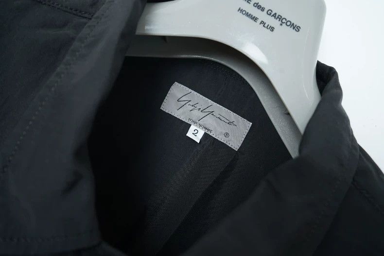 Yohji Yamamoto Yohji Yamamoto Patchwork Black Shirt Size US L / EU 52-54 / 3 - 7 Thumbnail