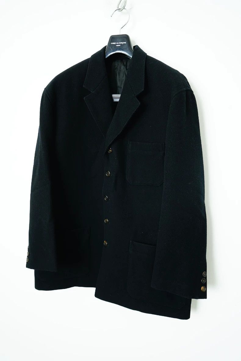 Yohji Yamamoto Yohji Yamamoto Oversized Wool Coat Jacket Size US S / EU 44-46 / 1 - 2 Thumbnail