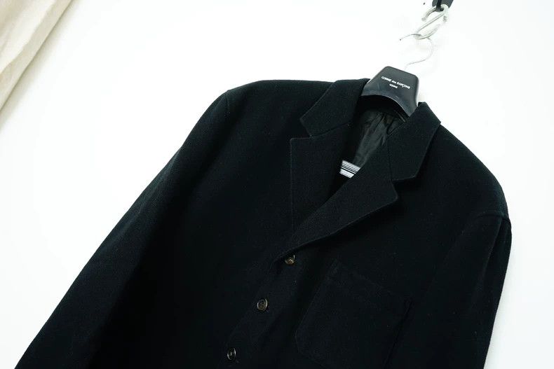 Yohji Yamamoto Yohji Yamamoto Oversized Wool Coat Jacket Size US S / EU 44-46 / 1 - 3 Thumbnail