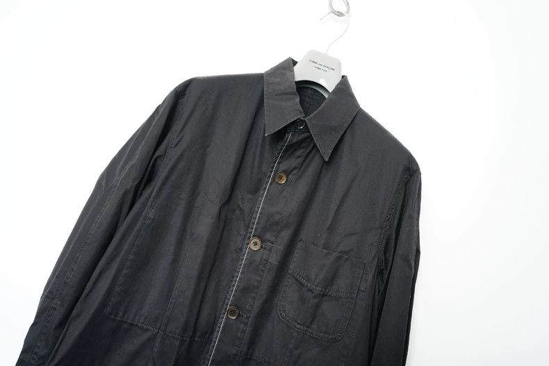 Yohji Yamamoto Black Yohji Yamamoto Spring Summer Jacket Size US M / EU 48-50 / 2 - 5 Thumbnail