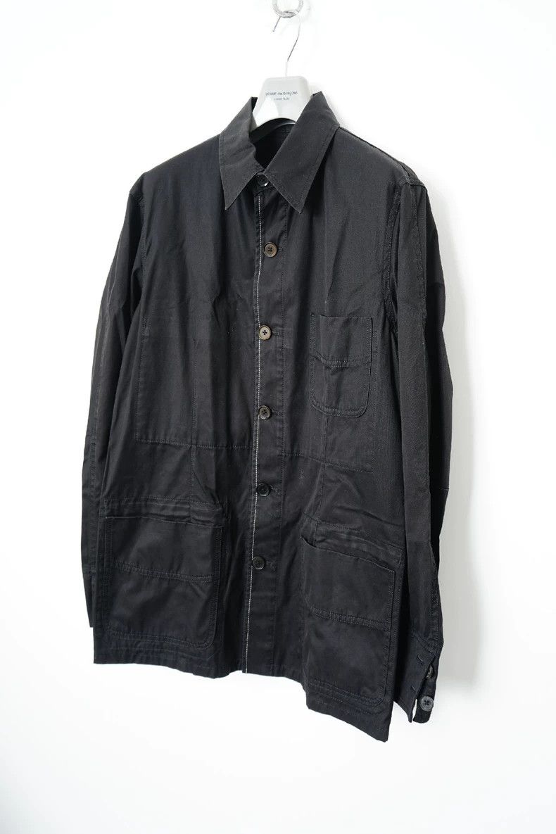 Yohji Yamamoto Black Yohji Yamamoto Spring Summer Jacket Size US M / EU 48-50 / 2 - 2 Thumbnail