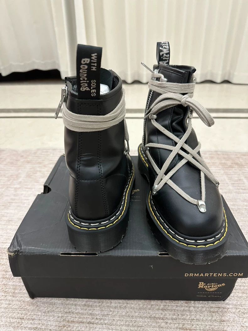Rick Owens Rick Owens x Dr. Martens Martin Boots-dmc Size US 10 / EU 43 - 4 Thumbnail