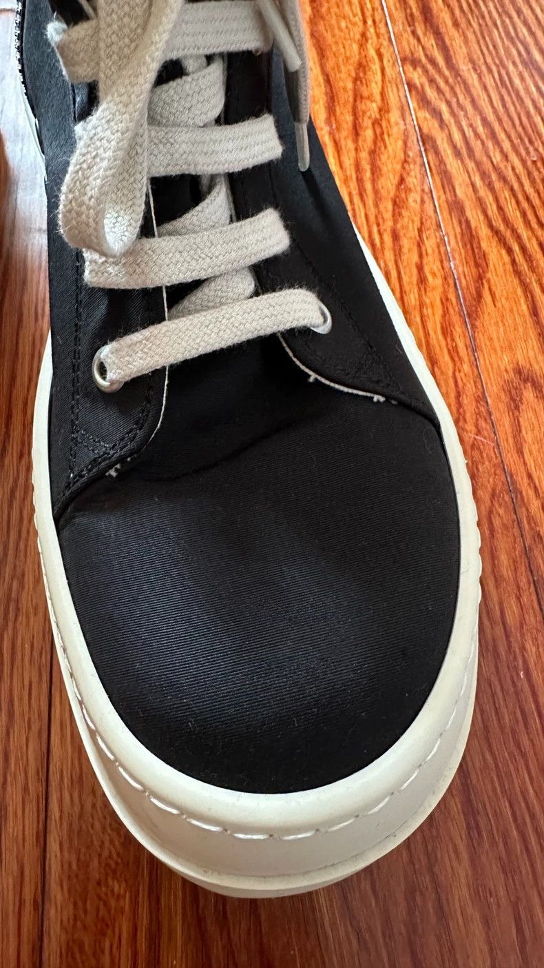 Rick Owens Rick Owens High-Top Canvas Sneakers Size 38-dmc Size US 6 / EU 39 - 6 Thumbnail